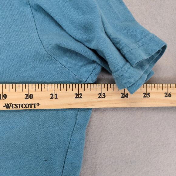 Columbia PFG Angler Mgmt Blue T-Shirt Mens XL Performance Fishing Gear Short Slv - Picture 5 of 10